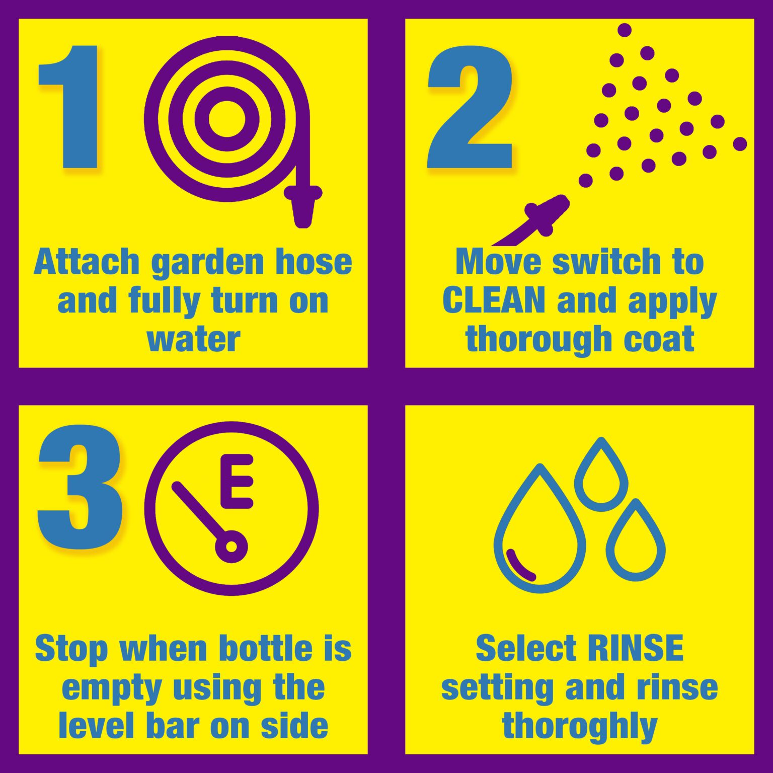 SF RV & Camper Wash 1 QT HE Spray &