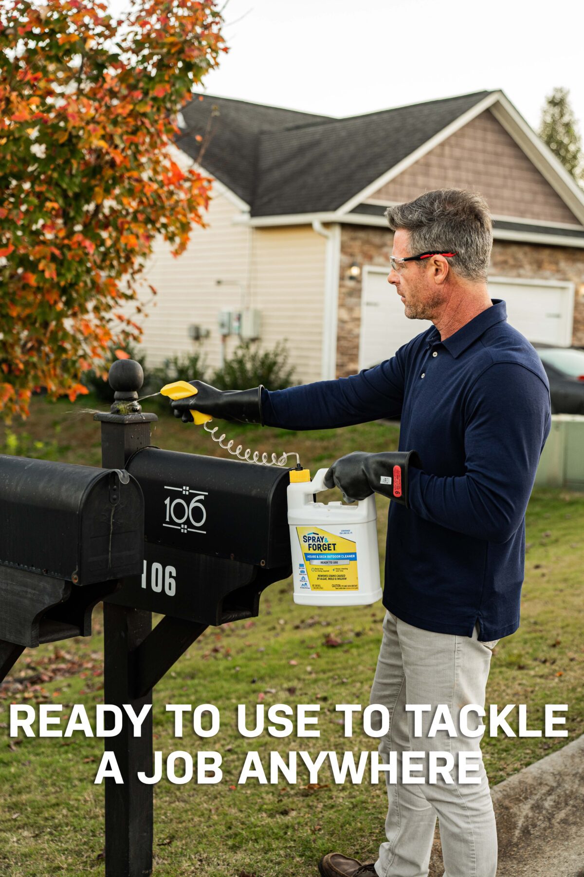 Nested Trigger Sprayer SF House/Deck Ready-to-Use Nested Trigger GAL 4ct – Spray & Forget