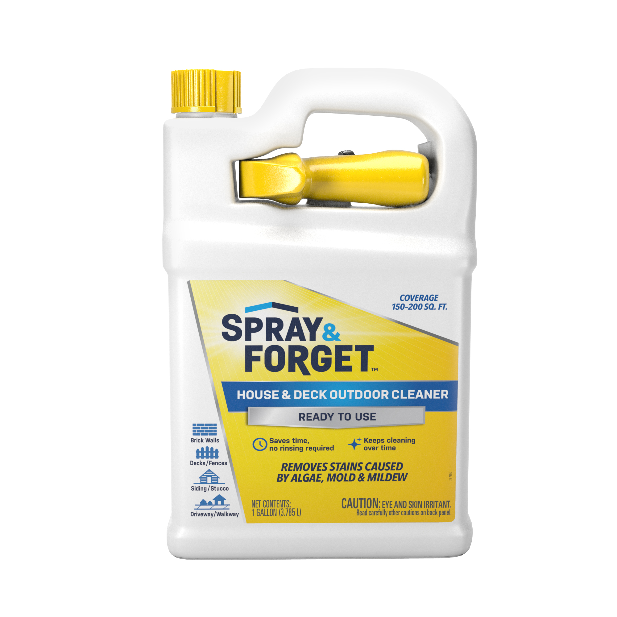 Wet & Forget Ready-To-Use No Scrub Outdoor Cleaner Product Information