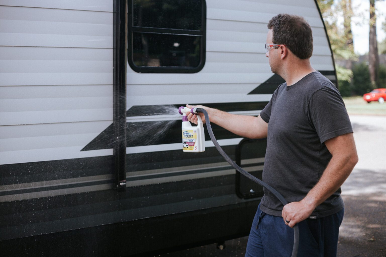 SF RV & Camper Wax 32oz Hose End Spray &